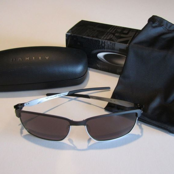 Oakley Other - OAKLEY MEN'S TINFOIL SUNGLASSES MATTE BLACK FRAME